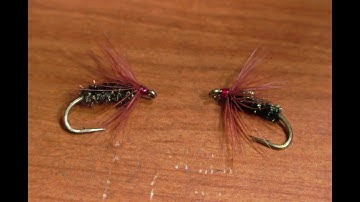 fly tying and fishing with hugh!,  super simple soft hackle fly.