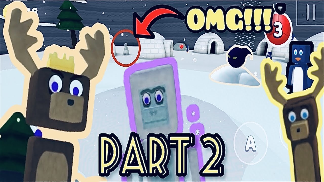 OMG!!! Found an evil snowman in Super Bear Adventure 2023 - Walkthrough, Part 2