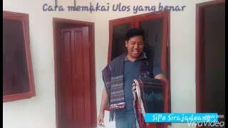 Ulos - Tutorial ulos -Cara memakai ulos yang benar