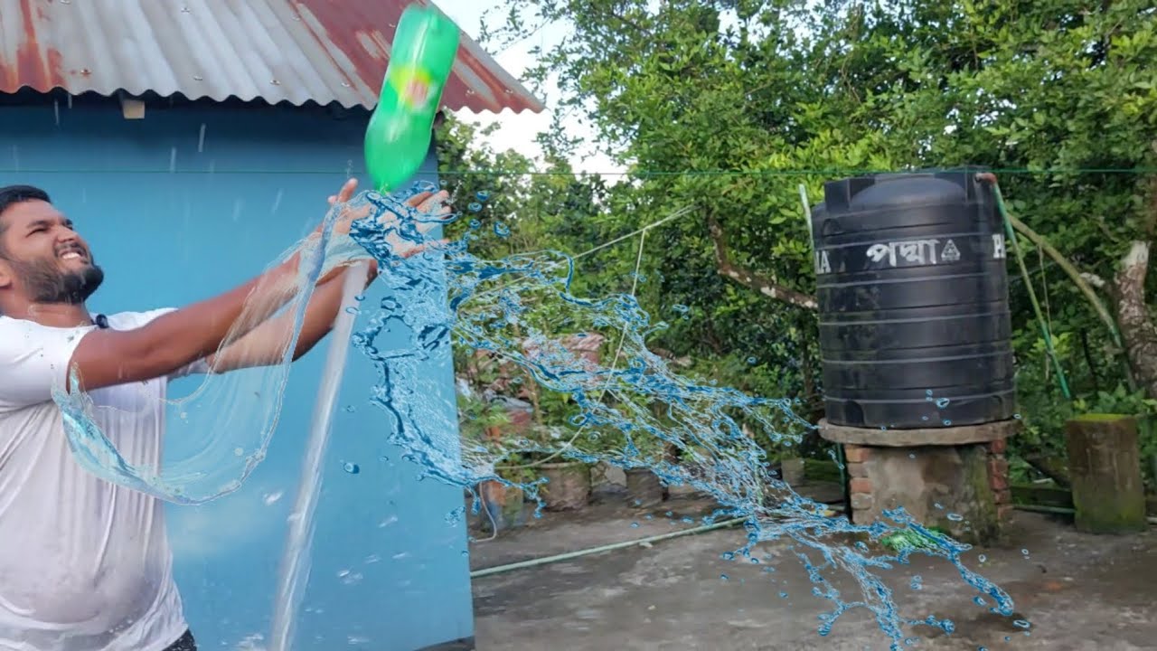 how to make water rocket experiment mrbangladeshihacker YouTube