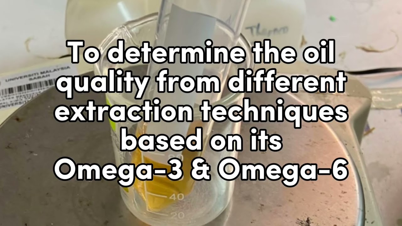 Different Extraction Techniques of Sacha Inchi Seed Oil (Plukenetia Volubilis)&Its Characterization
