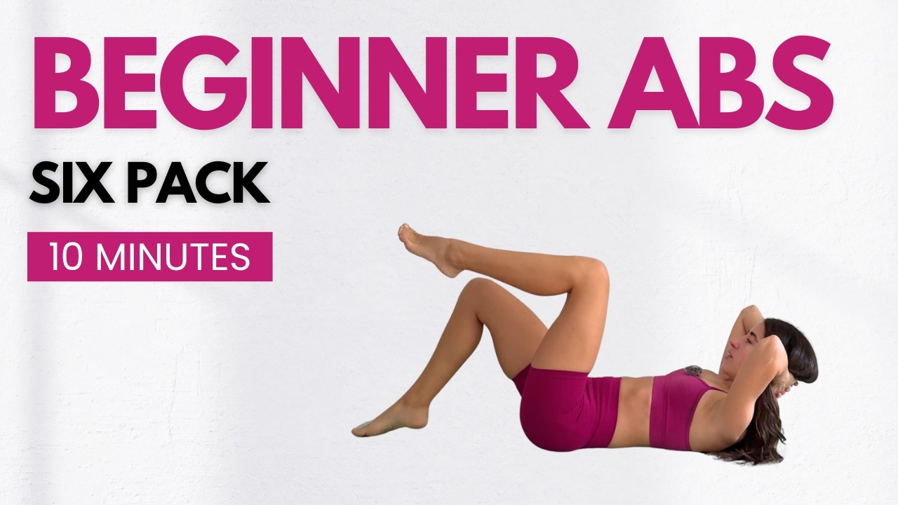 Build Your Six Pack from Zero | 10 Min Total Beginner Abs Workout (No ...