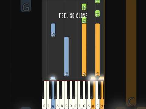 Calvin Harris - FEEL SO CLOSE #shorts piano cover - Ableton Live 11, Toontrack EZkeys 2, and more