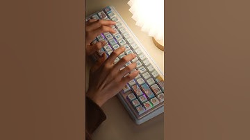 Nebula RGB #cidoo #cidoonebula #sound #keyboard #keyboardenthusiasts #asmr #desksaving #Rotary #asmr