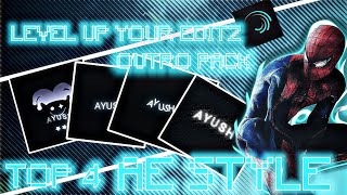 *BIRTHDAY SPECIAL* Outro pack - ALIGHT MOTION (PRESET/XML/