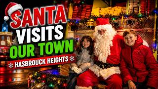Santa Visits Hasbrouck Heights: A Winter Wonderland