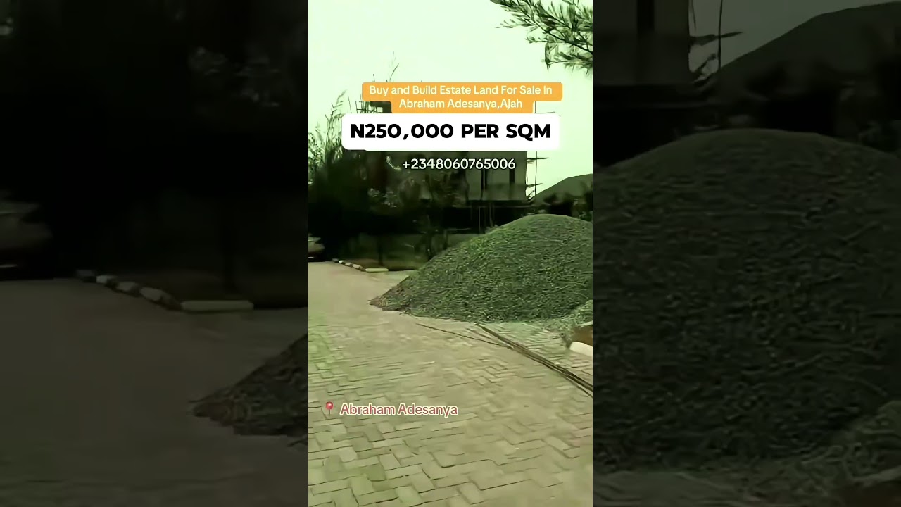 Secure land with C of O for sale in Abraham Adesanya, Ajah 