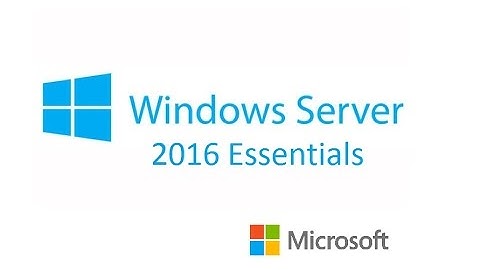 How To Install Windows server 2016 essentials