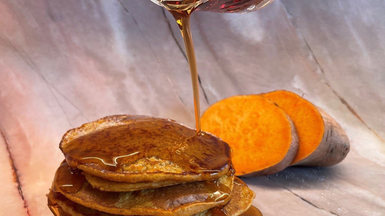 The BEST Sweet Potato Pancakes (no flour, no milk) YouTube