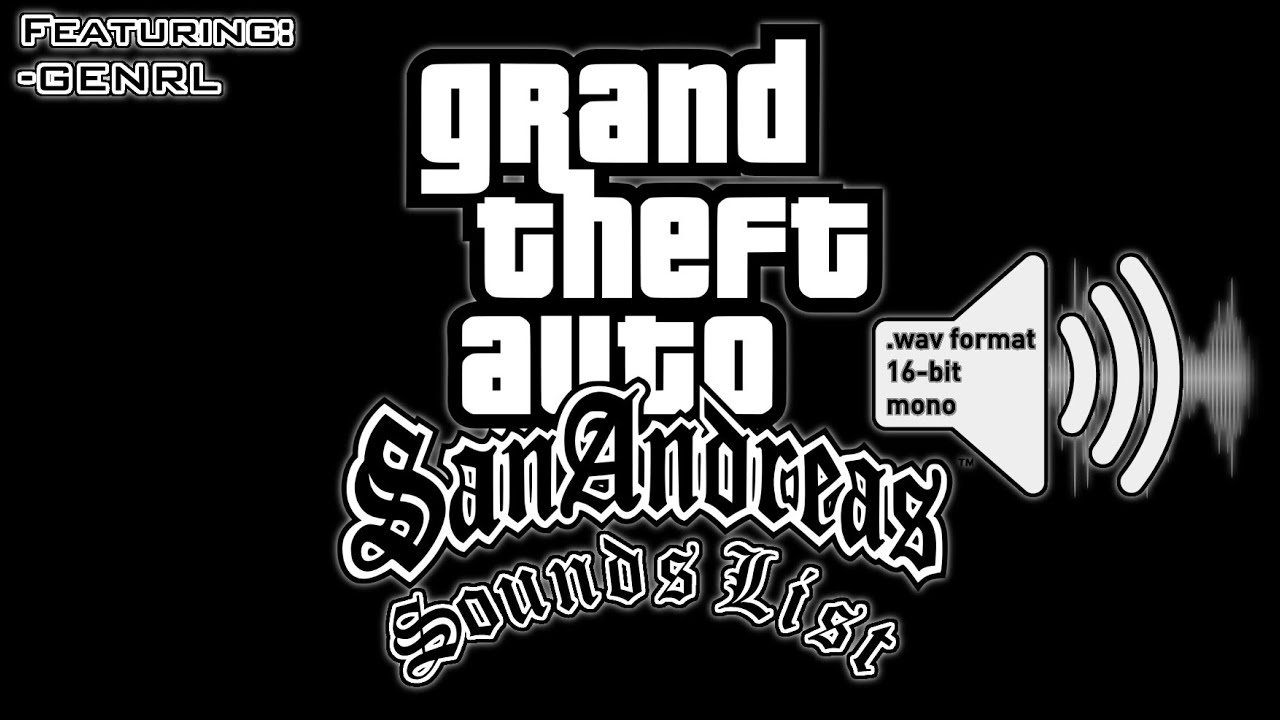 gta san andreas audio problem fix sounds - YouTube