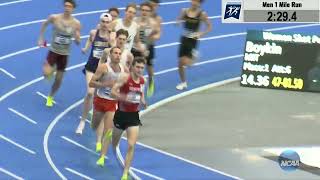 Bennett Booth-Genthe NCAA DIII Indoor Mile National Championship