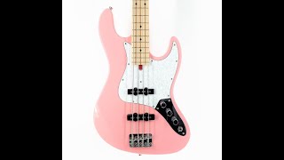 BACCHUS JAZZ BASS WBJ-330M PNK - Guitar Shop Barcelona