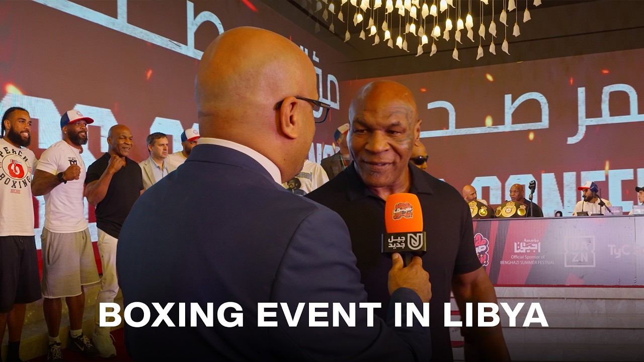 Mike Tyson Visits Libya
