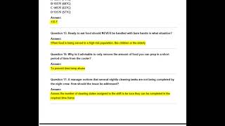 SERVSAFE PRACTICE EXAM EXAM QUESTIONSActual Qs and Ans - Expert-Verified Explanation