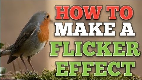 How to Make a Flicker Effect in Filmora9