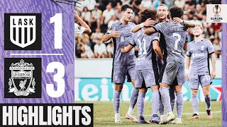 HIGHLIGHTS: LASK 1-3 Liverpool | Nunez, Diaz & Salah start Europa League with a win!