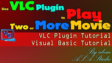 Use VLC Plugin to Play Two or More Movie with Visual Basic 2010