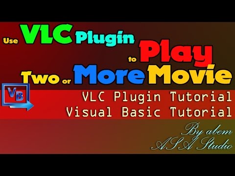 Use VLC Plugin to Play Two or More Movie with Visual Basic 2010