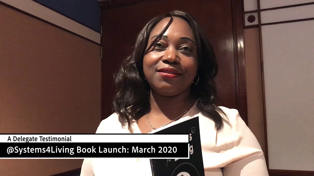 Systems For Living Book Launch: Delegate Testimonial