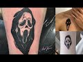 Ghost face tattoo / horror tattoo / skull tattoo