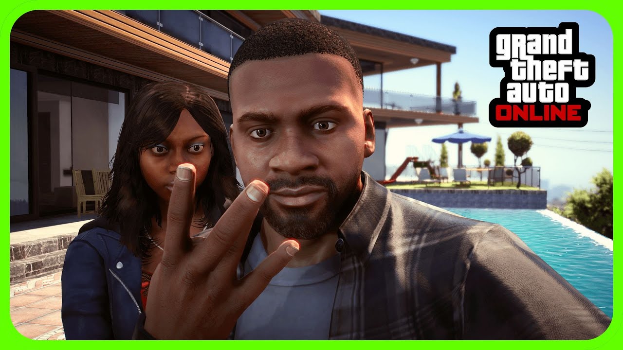 JUGANDO COMO FRANKLIN EN GTA ONLINE | VIAJE CORTO: OG KUSH (TUTORIAL)