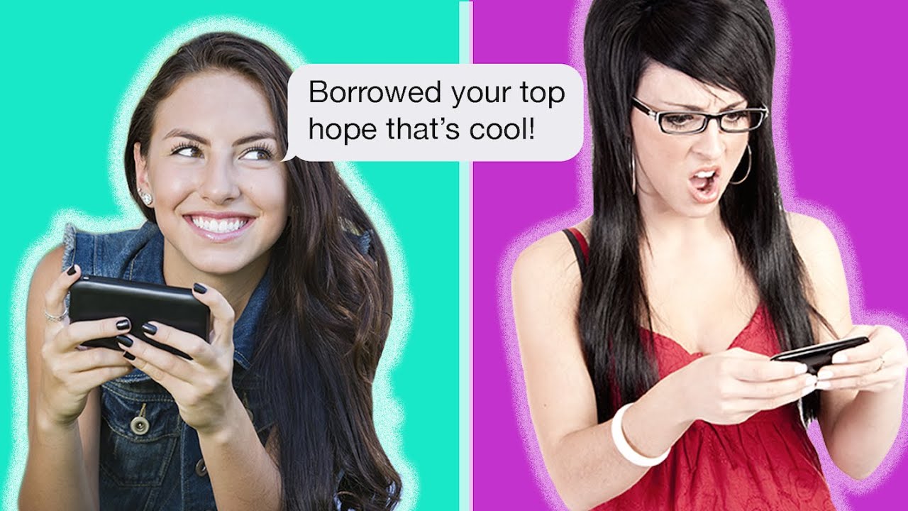 7 Texts You’d Only Get From Your Sister - YouTube