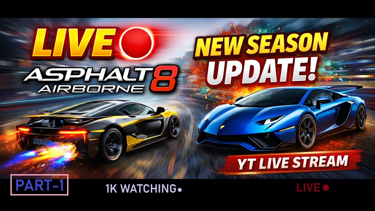 Asphalt 8 Airborne LIVE 🔴 | Ultimate Multiplayer Race Challenge