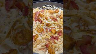 Creamy Chicken Bacon Alfredo!! 😮‍💨🔥