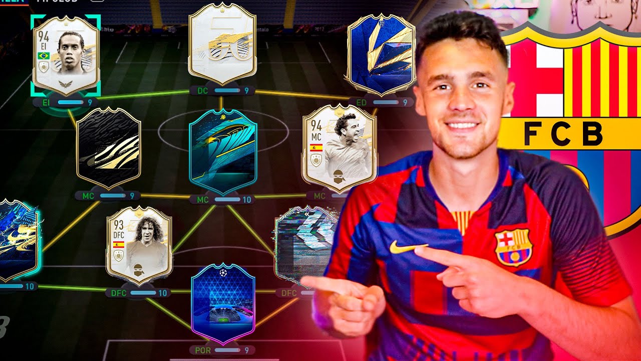 EL MEJOR FC BARCELONA DE LA HISTORIA EN FIFA 21!! YouTube