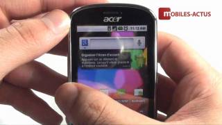 Acer beTouch E140 - Démo vidéo, revue, prise en main