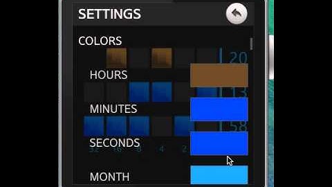 Binary Watch for Galaxy Gear