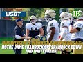 Budweiser's Weekday Sportsbeat: Notre Dame Football Shamrock Up/Shamrock Down And Whiteboard