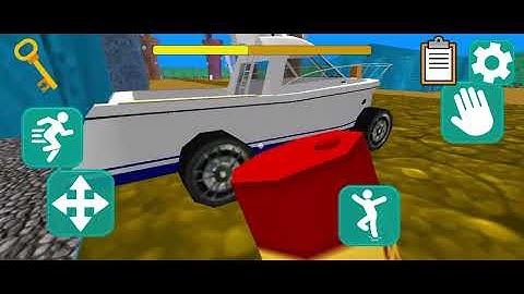 Squid Neighbor Sponge Escape Level 1 gameplay 