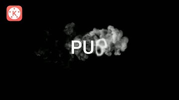 MAKE SMOKE TEXT ANIMATION INTRO IN KINEMASTER in hindi 2020