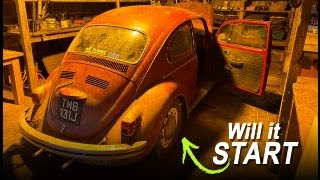 Will this Neglected VW Beetle Start & Drive After 17 Years in a Barn? - Part 2