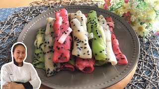 How To Make Crepes • Thai Dessert • Thai Soft Coconut Crepe • Thong Muan Sod | ThaiChef Food screenshot 5