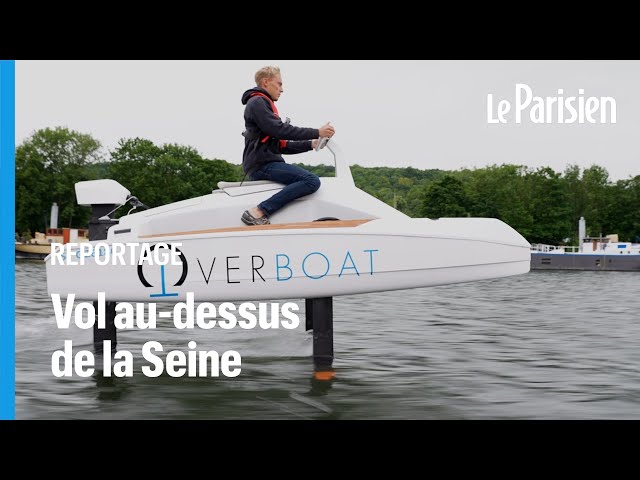 Électrique et silencieux, voici l'Overboat, le petit « bateau qui vole » 