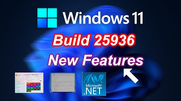 Windows 11 Build 25936 Update (Canary Channel) New Dynamic Lighting Task Manager Changes | 25936