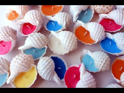DIY】海で拾った貝殻をリメイクした手作り雑貨アイデア♡～Hand made