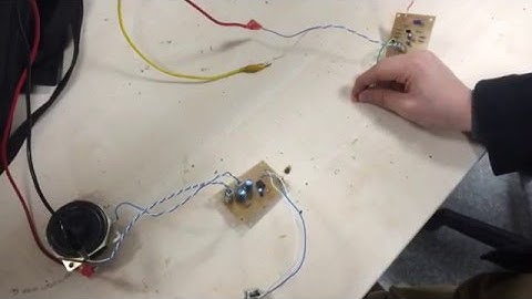 Free space optical communication system (DIY)