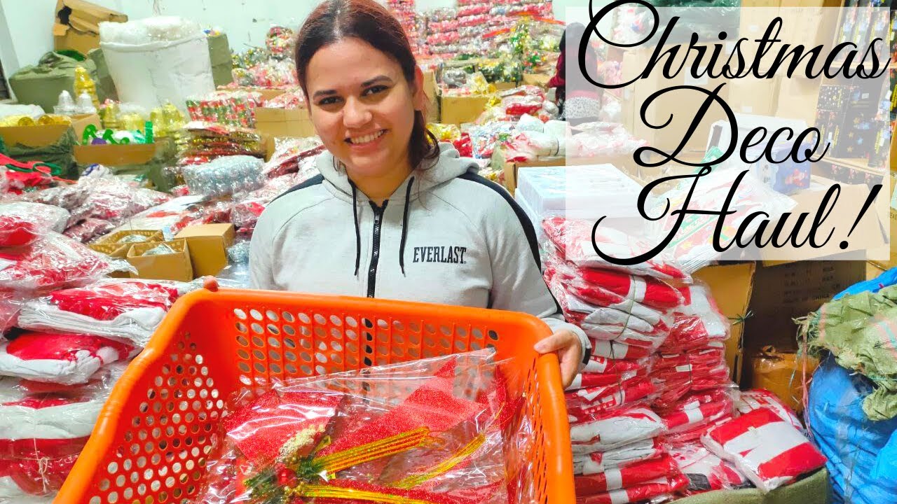 Christmas Decorations Haul in Bangalore Chickpet edition VLOGMAS