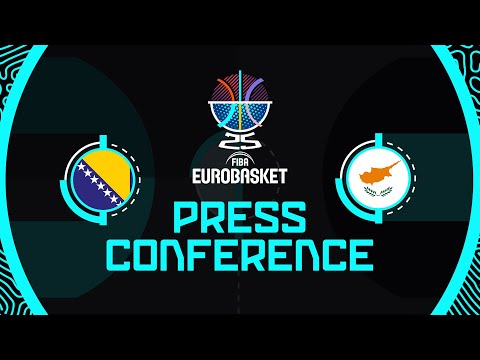 Bosnia and Herzegovina v Cyprus - Press Conference | FIBA EuroBasket 2025
