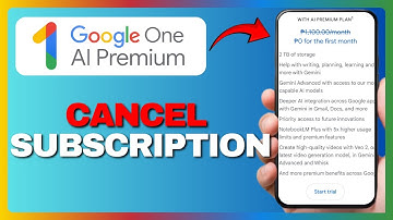 HOW TO CANCEL GOOGLE ONE AI PREMIUM IN 2025 (QUICK & EASY!)