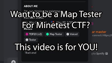 Want to be a Map Tester for Minetest CTF? Here