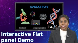 Specktron Interactive Panel Demo - Best Digital Board for Schools & Workspaces