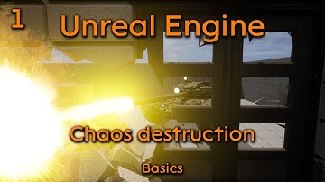 Chaos destruction in Unreal Engine 5 #1 - Basics