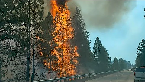 Most evacuations lifted for brush fire along Highway 195, south of Spokane