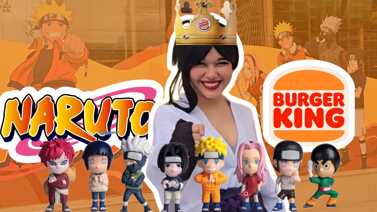 NARUTO X BURGER KING COLECCIÓN COMPLETA