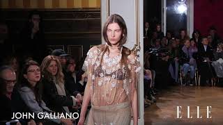 John Galliano FW18 Paris collection - YouTube