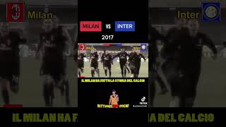 MILAN VS INTER 2017 - BATTAGLIA RAP EPOCA